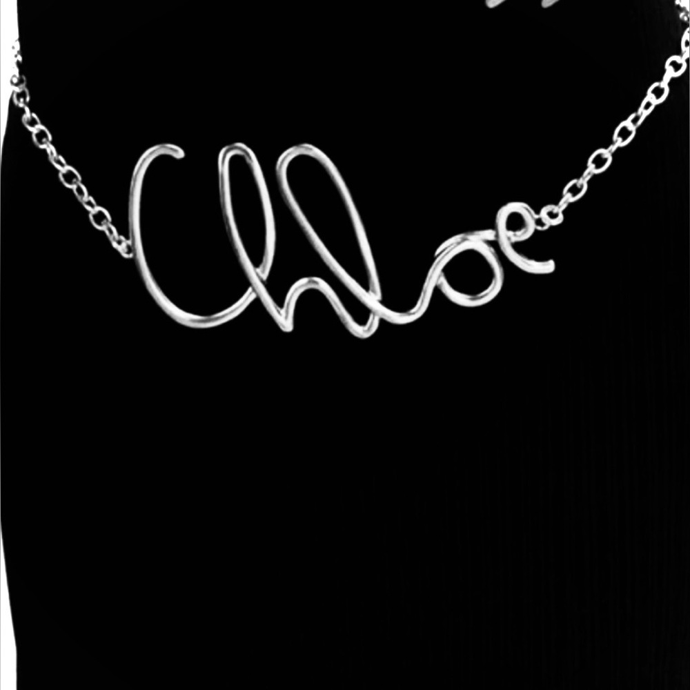 Sliver Chain belt Chloe - Picture 3 of 4